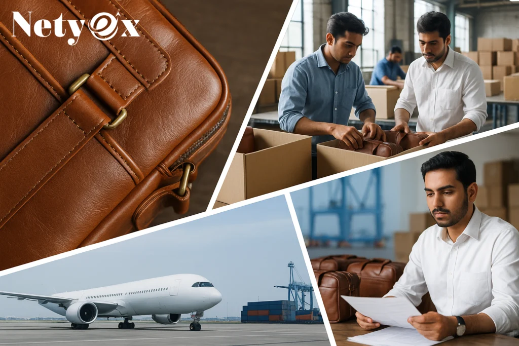 How to Export Leather Laptop Bags from India to Europe