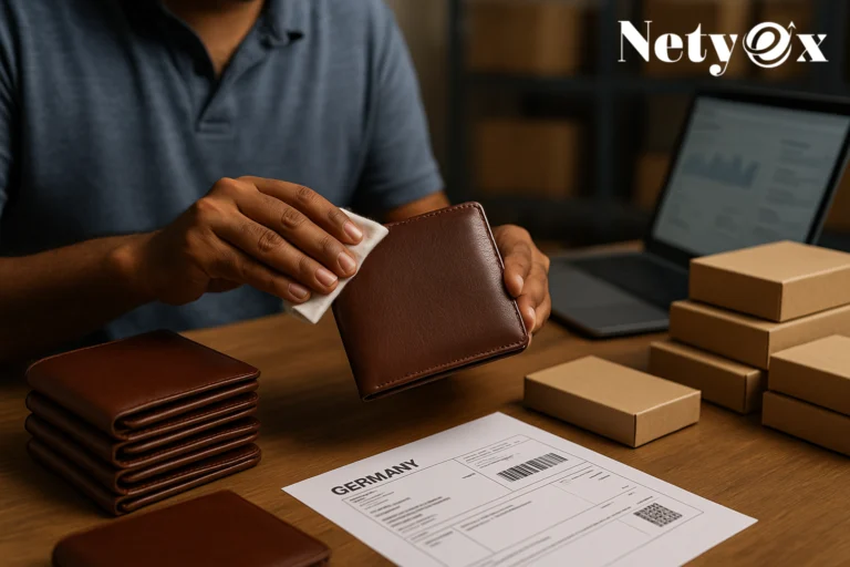How to Export Leather Wallets from India to Germany