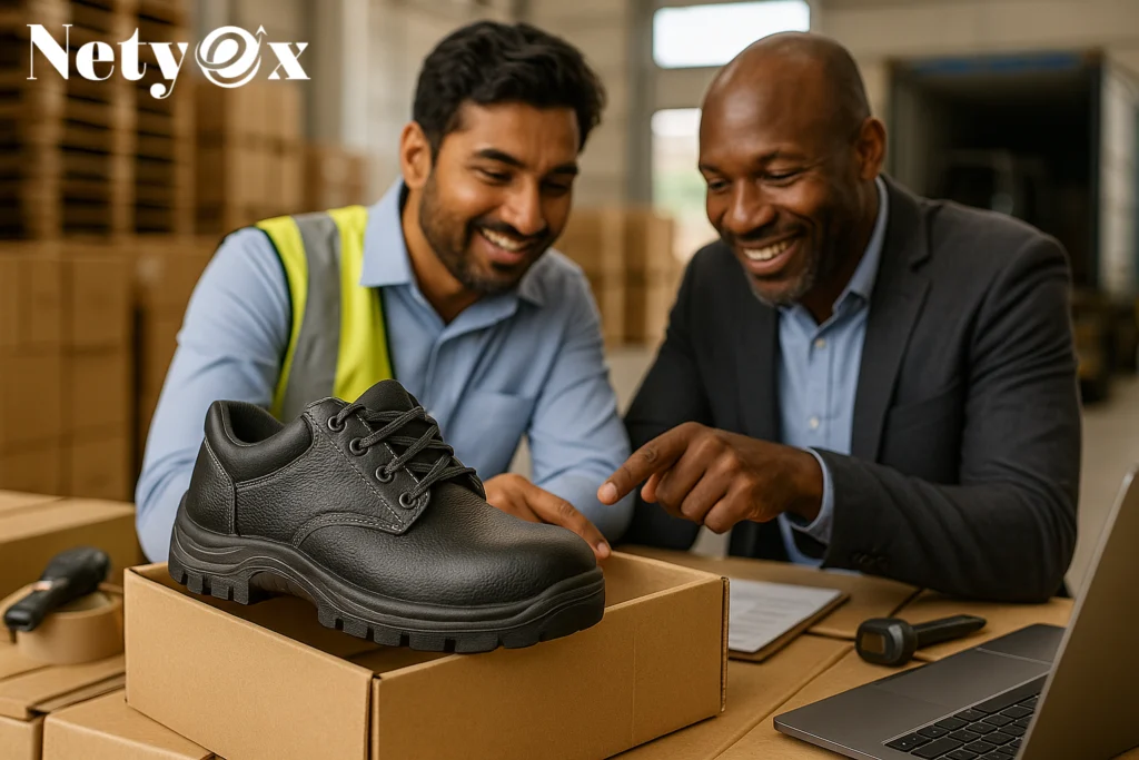 How to Export Safety Shoes from India to Africa