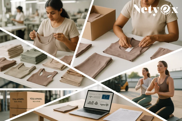 How to Export Yoga Clothing from India to Europe