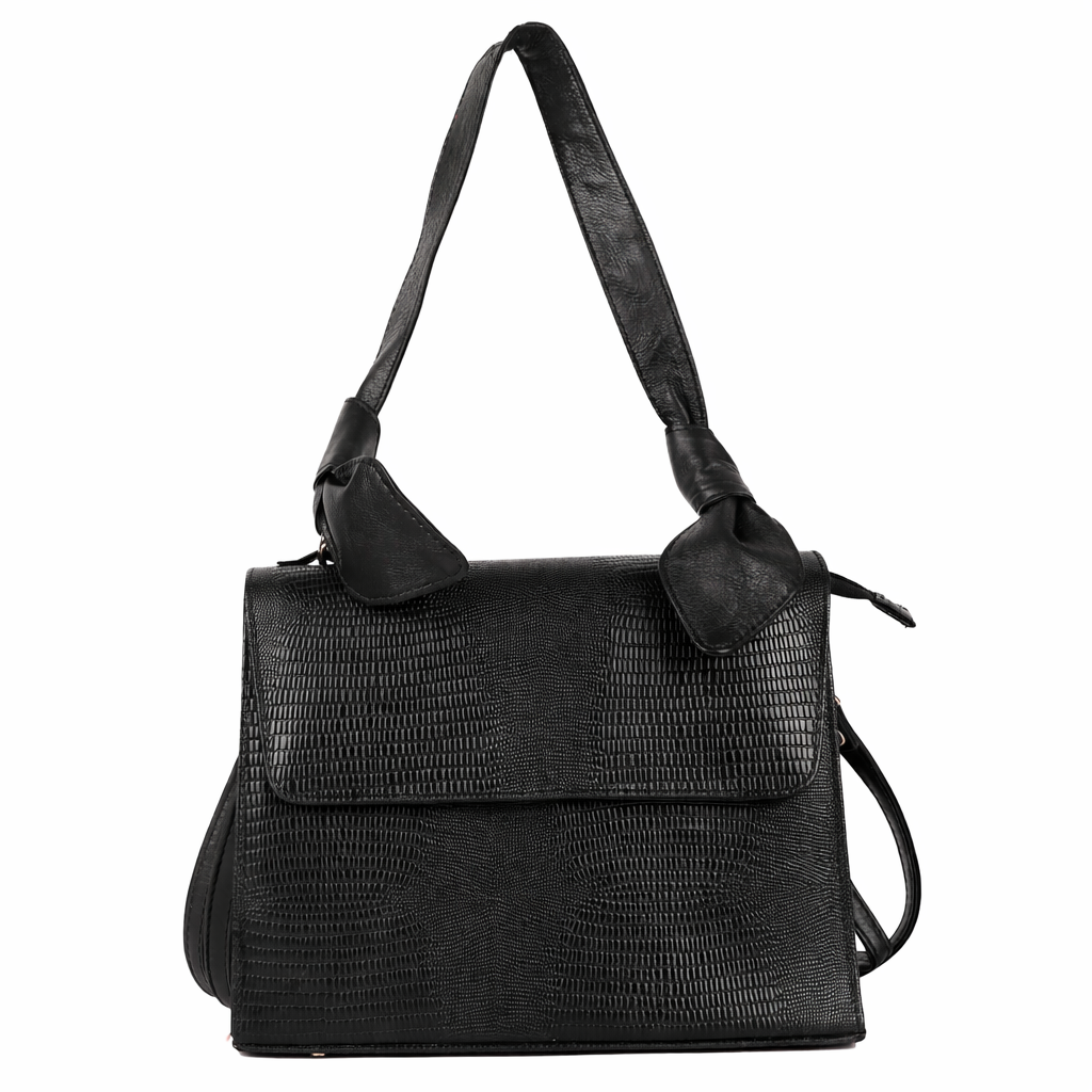 Timeless Black Carryall Bag for Women