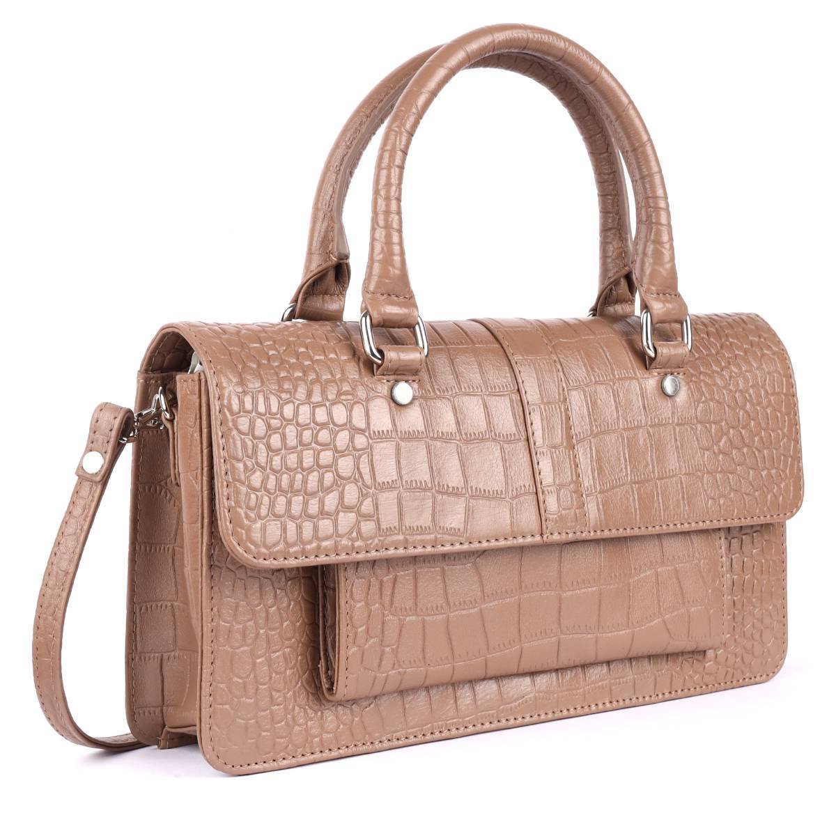 Regalia Embossed Satchel