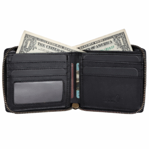 Urban Glide Zip Leather Wallet