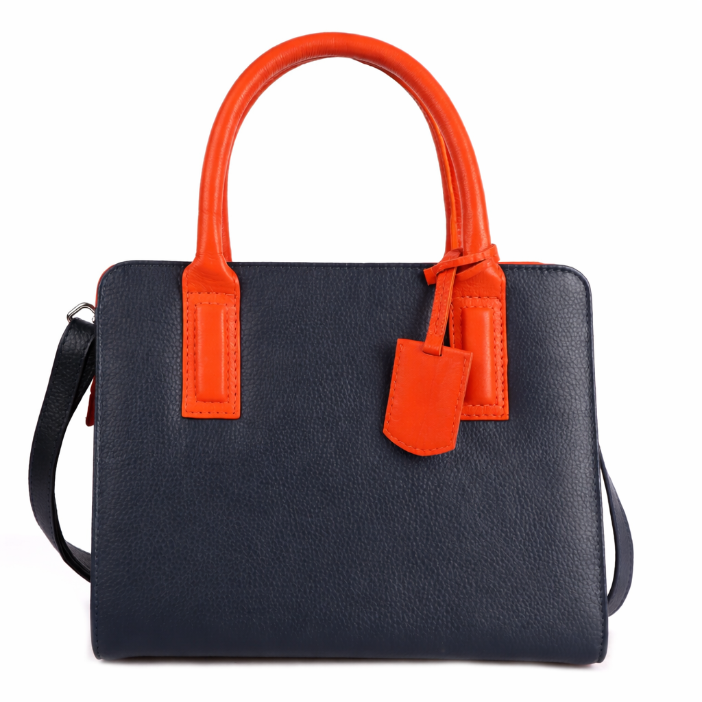 Prestige Dual-Tone Shoulder Bag