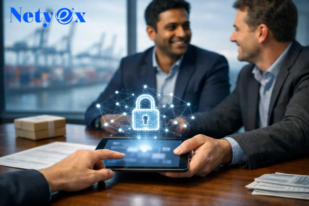 Blockchain-Enabled Escrow Services for Exporters