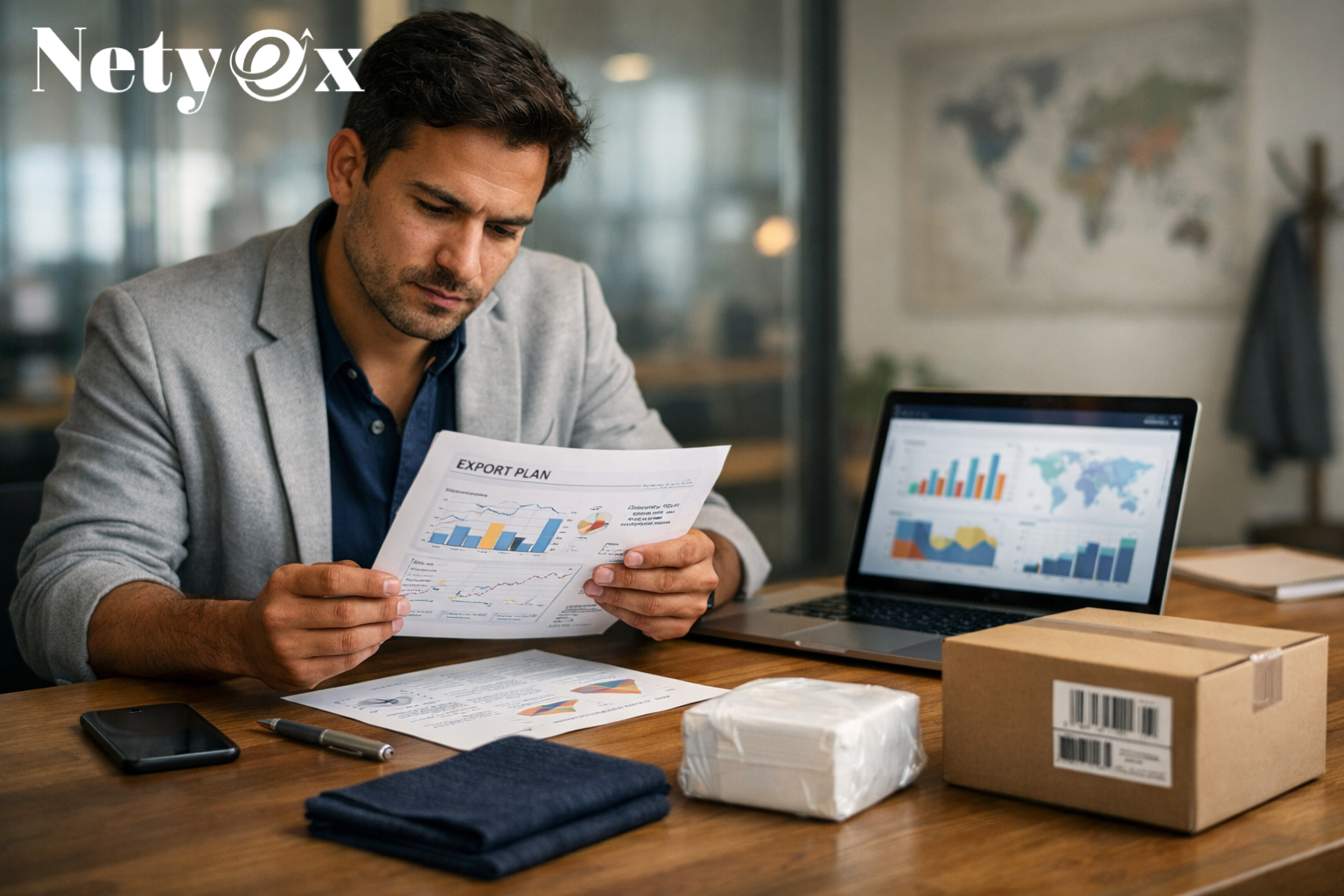 Data-Driven Export Planning for Small Businesses