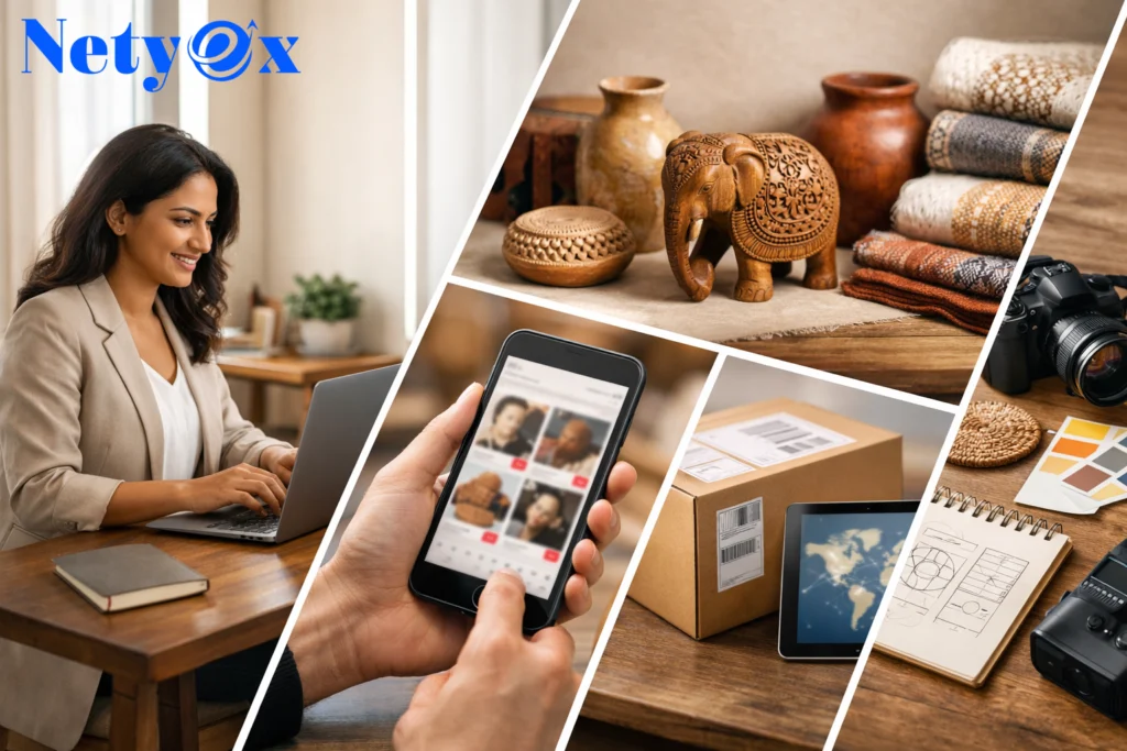 How to Leverage Digital Marketing for Handicraft Exports