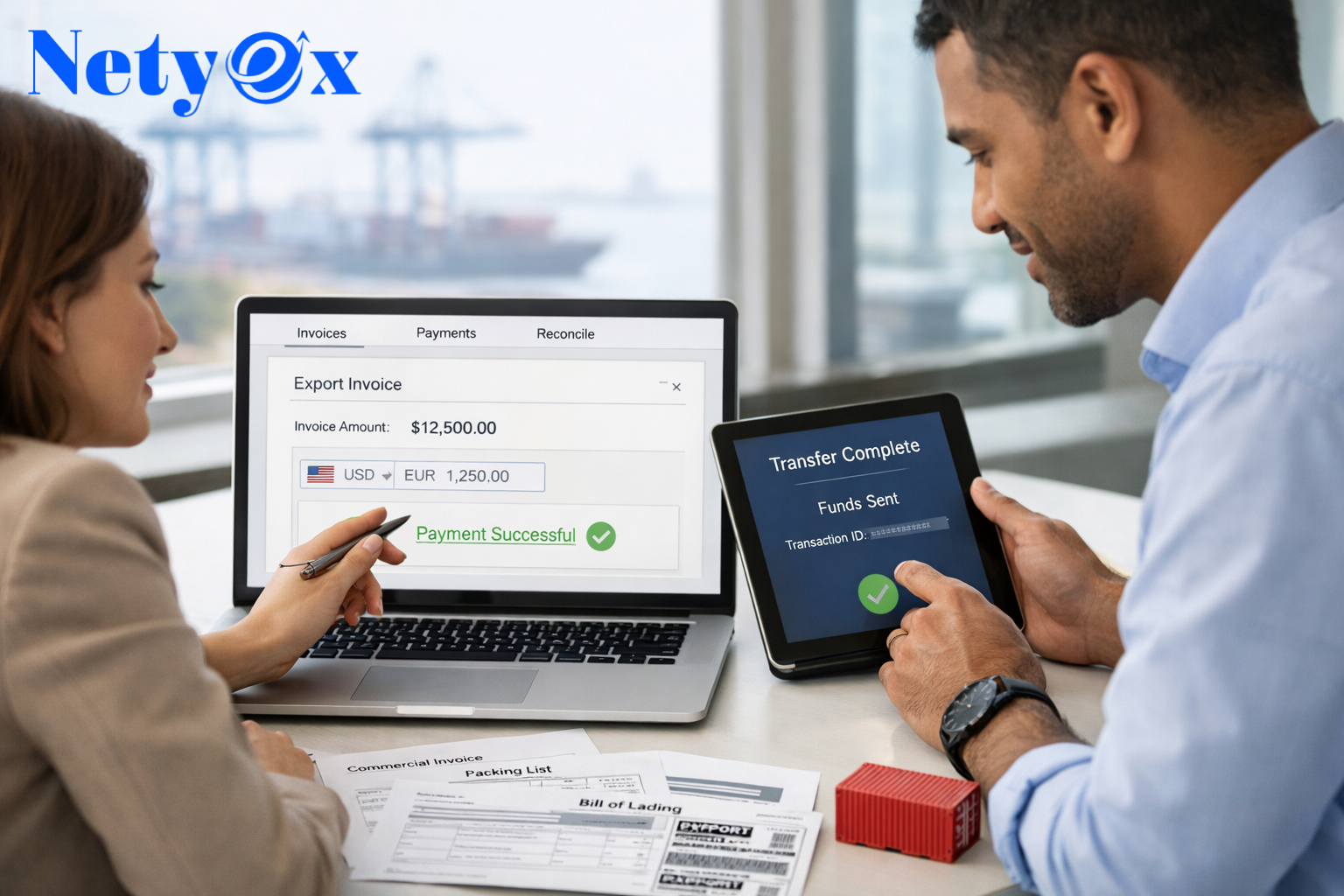 Integrating Export Payments with Accounting Software