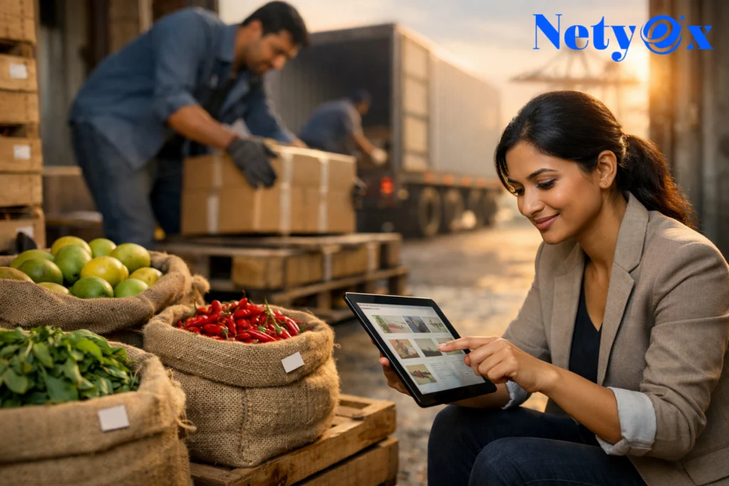 Role of Online Platforms in Agro Product Exports