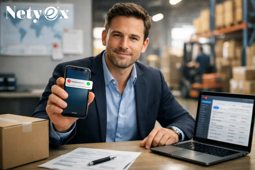 Smart Notifications for Export Milestones via CRM