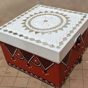Kutch Mud Work (Lippen Art) Jewelry Box