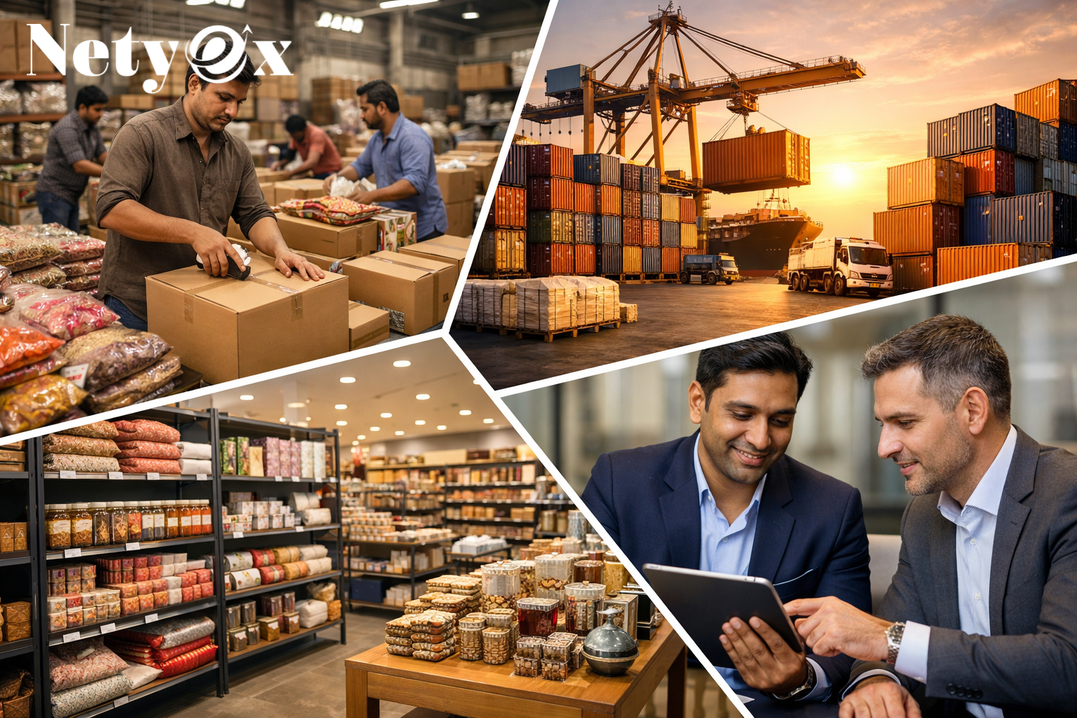 How to Import Bulk Products from India to Europe for Retail Chains