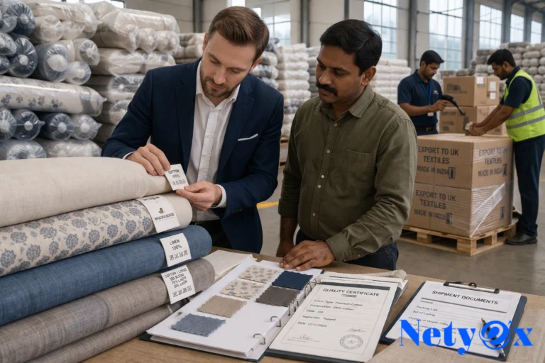 How to Import Bulk Textiles from India to UK with Supplier Verification