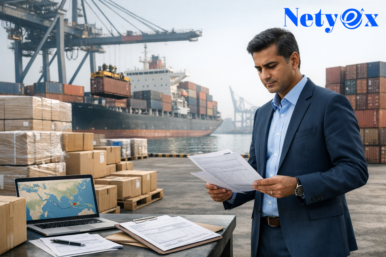 How to Import Goods from India to UK Using CIF Shipping Method