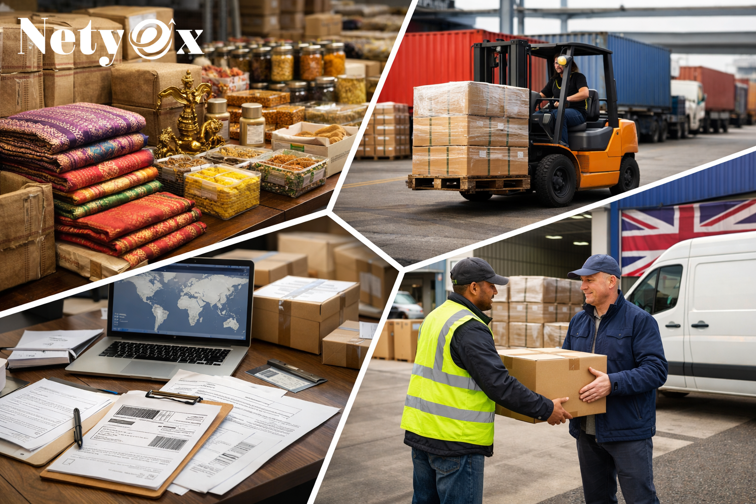 How to Import Indian Goods to UK with End-to-End Logistics Support