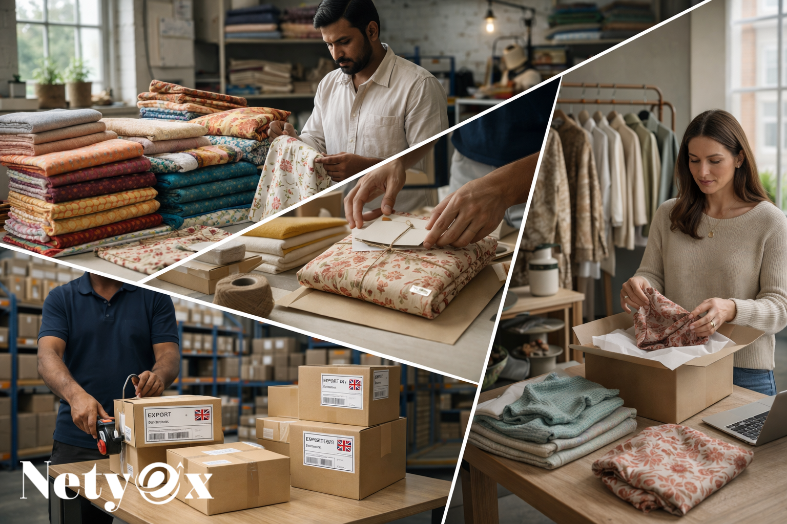 How to Import Textiles from India to UK Without High MOQ