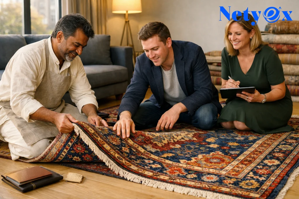 Why Indian Rugs Dominate the US & European Markets