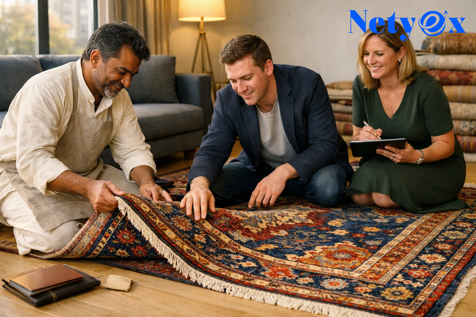 Why Indian Rugs Dominate the US & European Markets