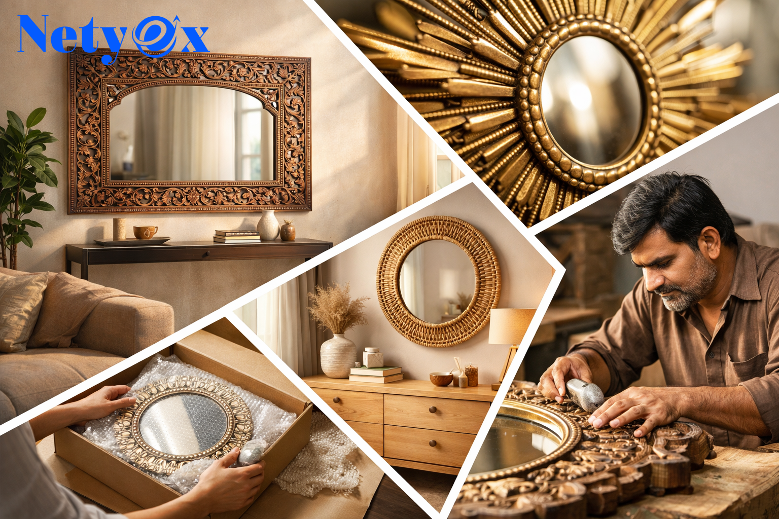 Why Indian Wall Mirrors Are Gaining Global Demand