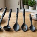 6pc Plastic Serving Spoon & Ladle Set
