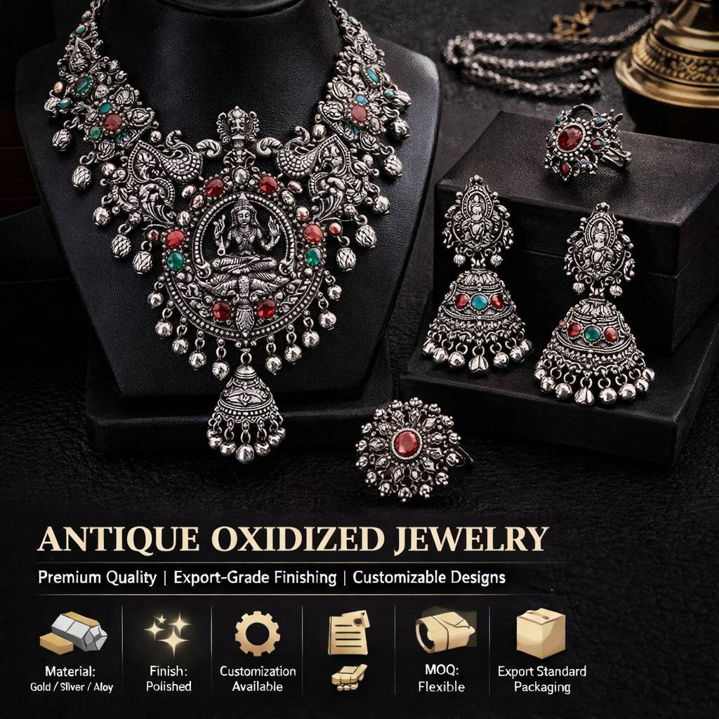 Antique Oxidized Jewelry - Artificial