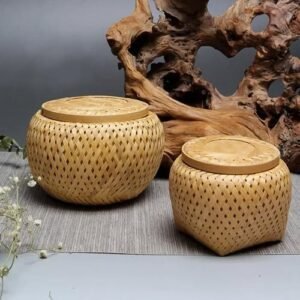 Bamboo Storage Jars Supplier | Decorative Bamboo Containers Wholesale