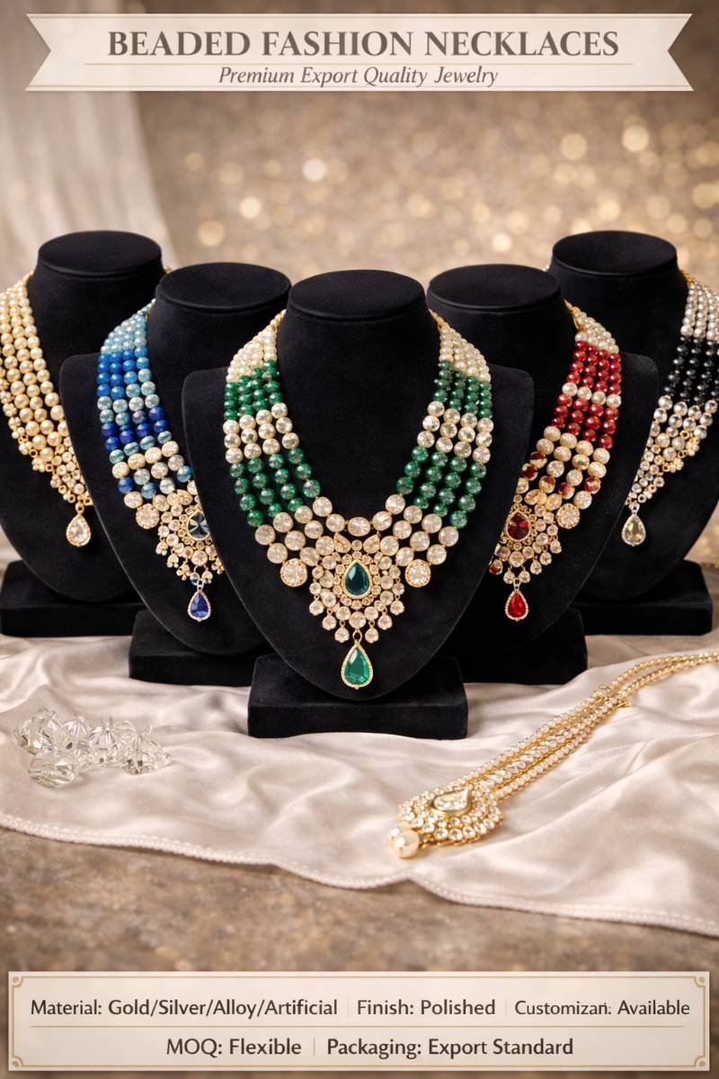 Beaded Fashion Necklaces - Artificial