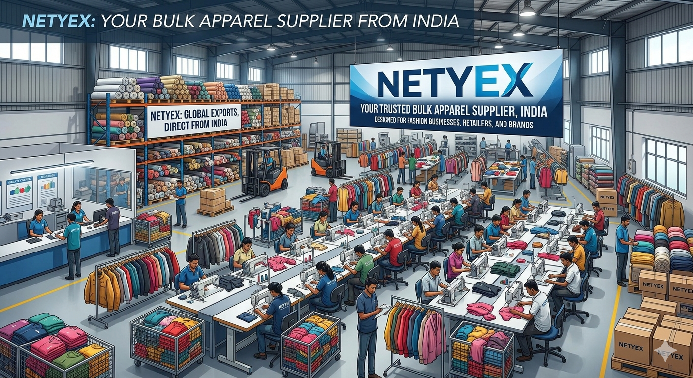 Bulk Apparel Suppliers India for Fashion Businesses