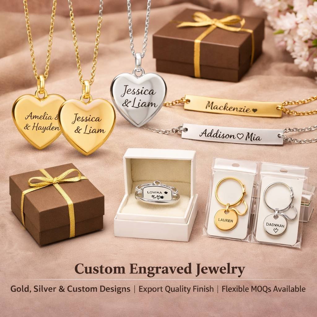 Custom Engraved Jewelry - Artificial
