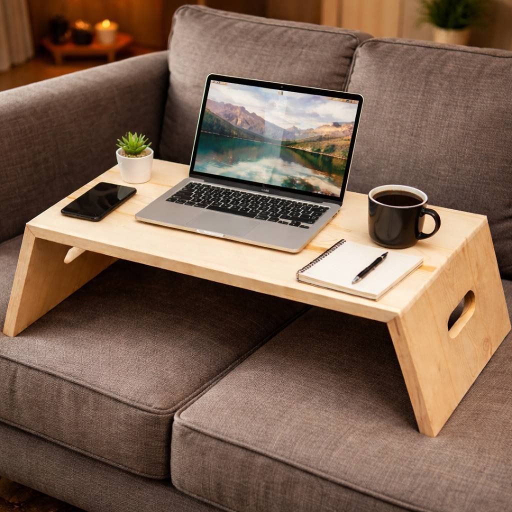 Foldable Wooden Laptop Table