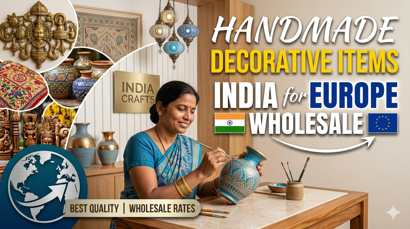 Handmade Decorative Items Manufacturers India for Europe Wholesale