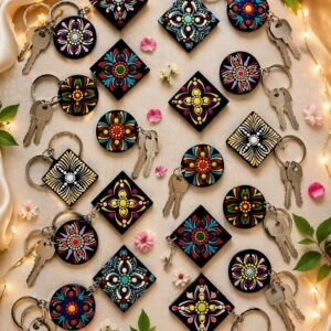Handpainted Key Rings