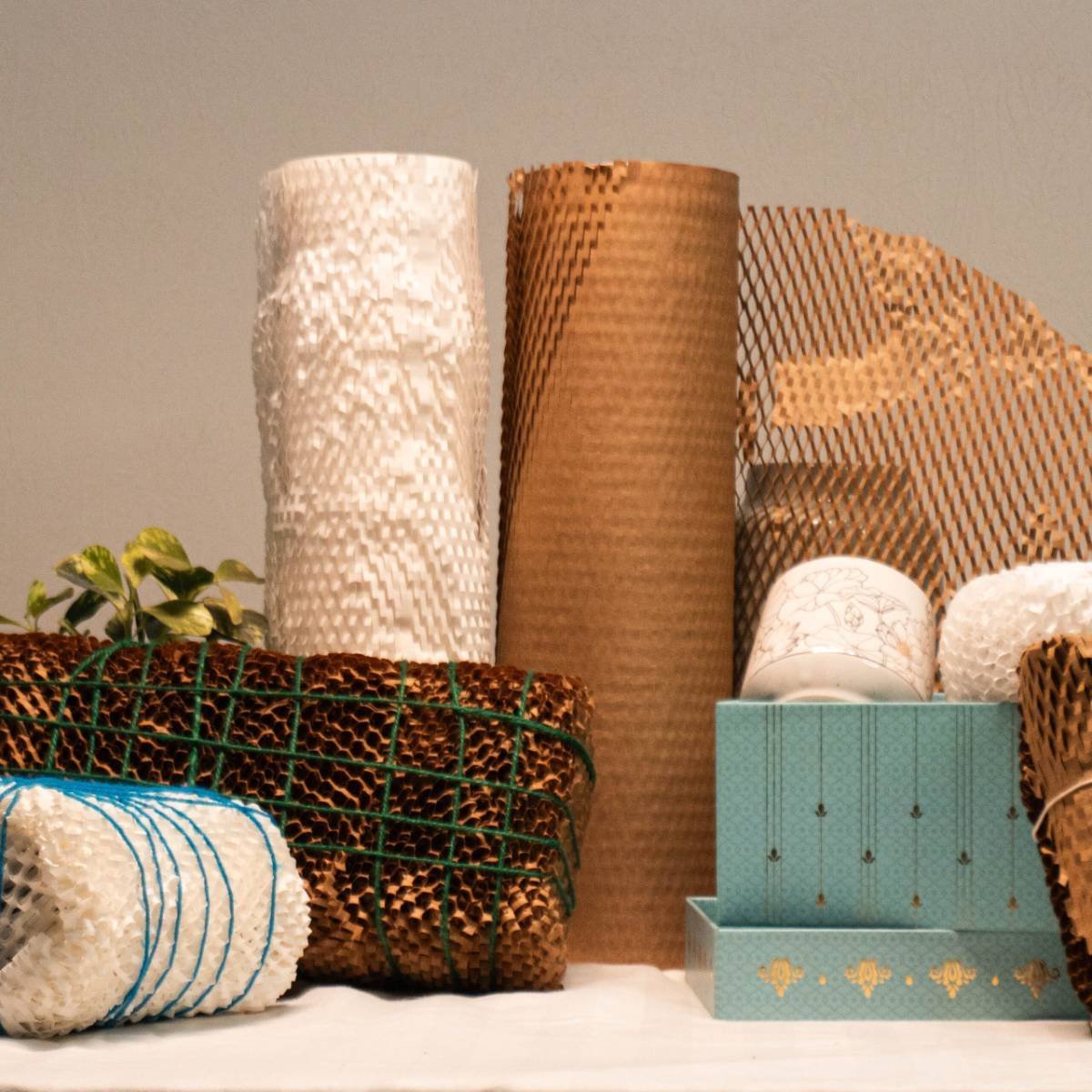 Honeycomb Paper Bubble Roll