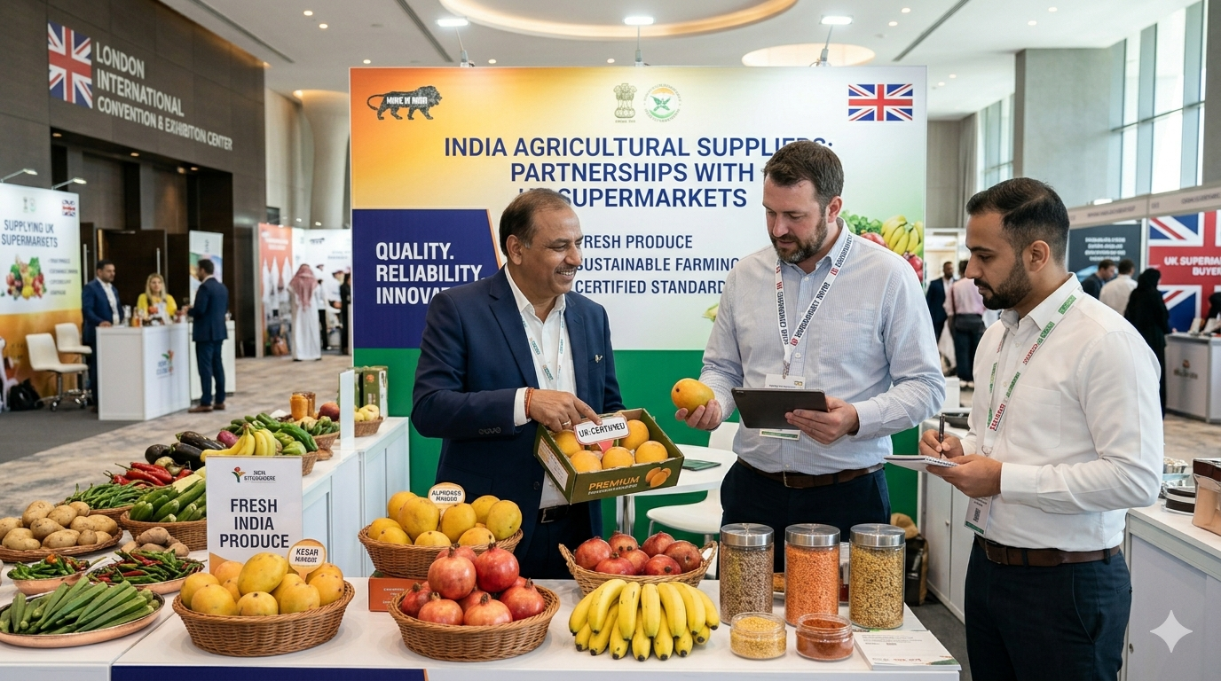 India Agricultural Suppliers for UK Supermarkets