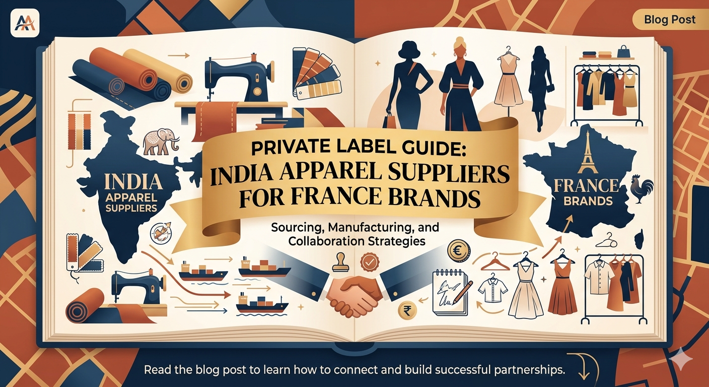 India Apparel Suppliers for France Brands: Private Label Guide