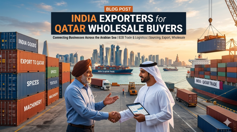 India Exporters for Qatar Wholesale Buyers