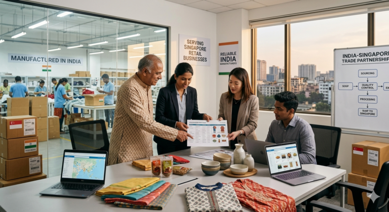 India Manufacturers for Singapore Retail Businesses