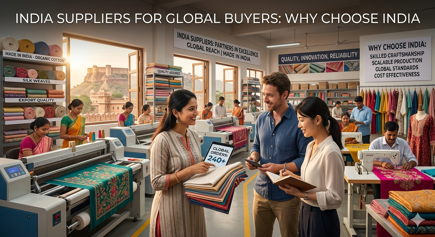 India Suppliers for Global Buyers: Why Choose India