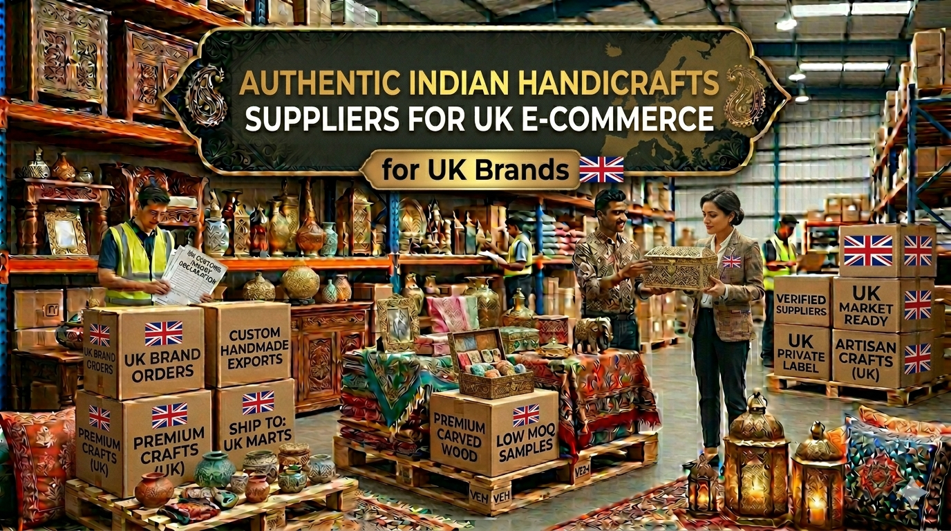 Indian Handicraft Suppliers for UK E-commerce Businesses