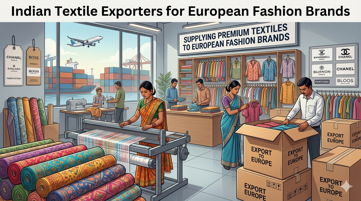 Indian Textile Exporters for European Fashion Brands