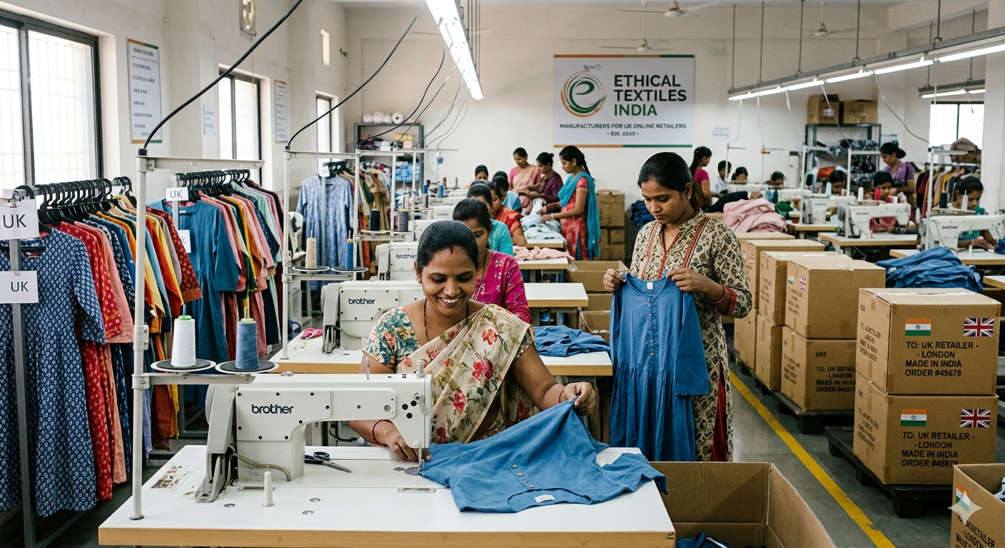 Indian Textile Manufacturers for UK Online Retailers