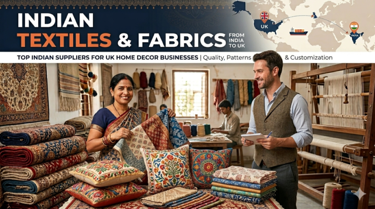 Indian Textile Suppliers for UK Home Decor Businesses