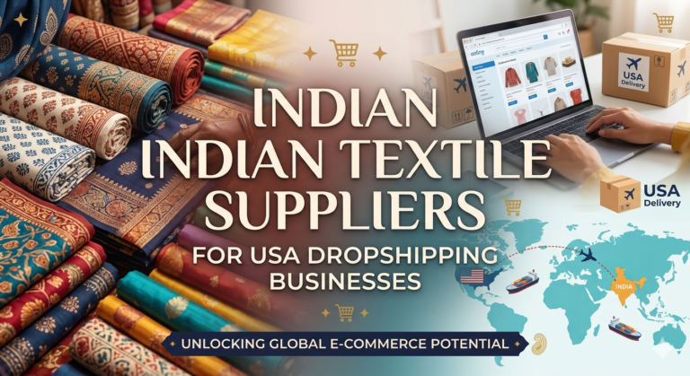 Indian Textile Suppliers for USA Dropshipping Businesses