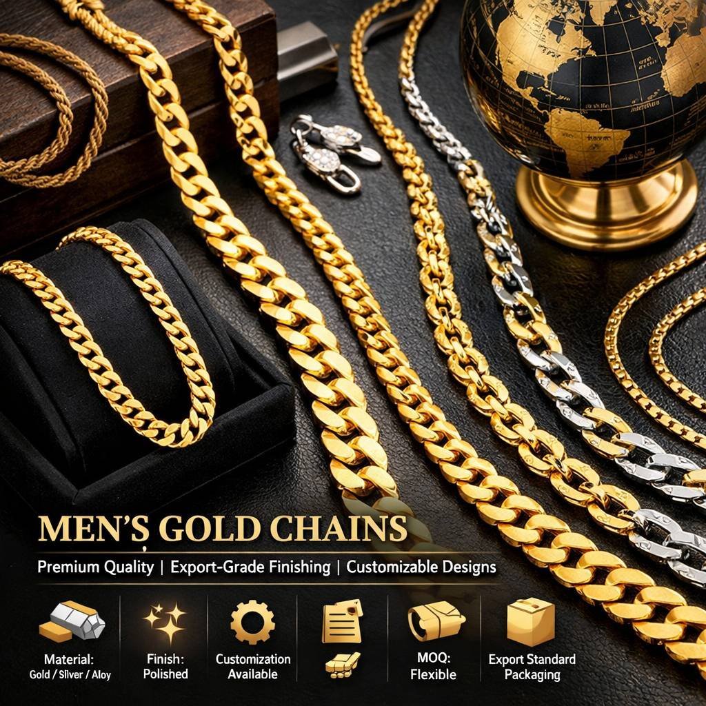 Men’s Gold Chain - Artificial