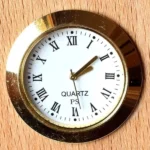 Premium Wooden Desk Organizer with Table Clock