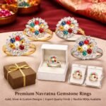 Bulk Navratna Gemstone Ring Supplier India | Wholesale Jewelry Exporter
