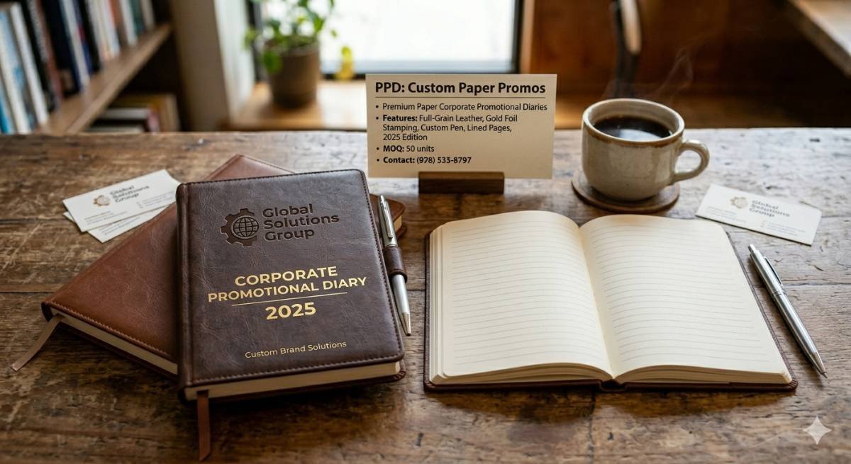 Paper Corporate Promotional Diaries