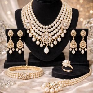 Bulk Pearl Jewelry Set Supplier India | Wholesale Jewelry Exporter