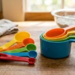 Plastic Measuring Cups and Spoons Set