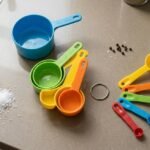 Plastic Measuring Cups and Spoons Set